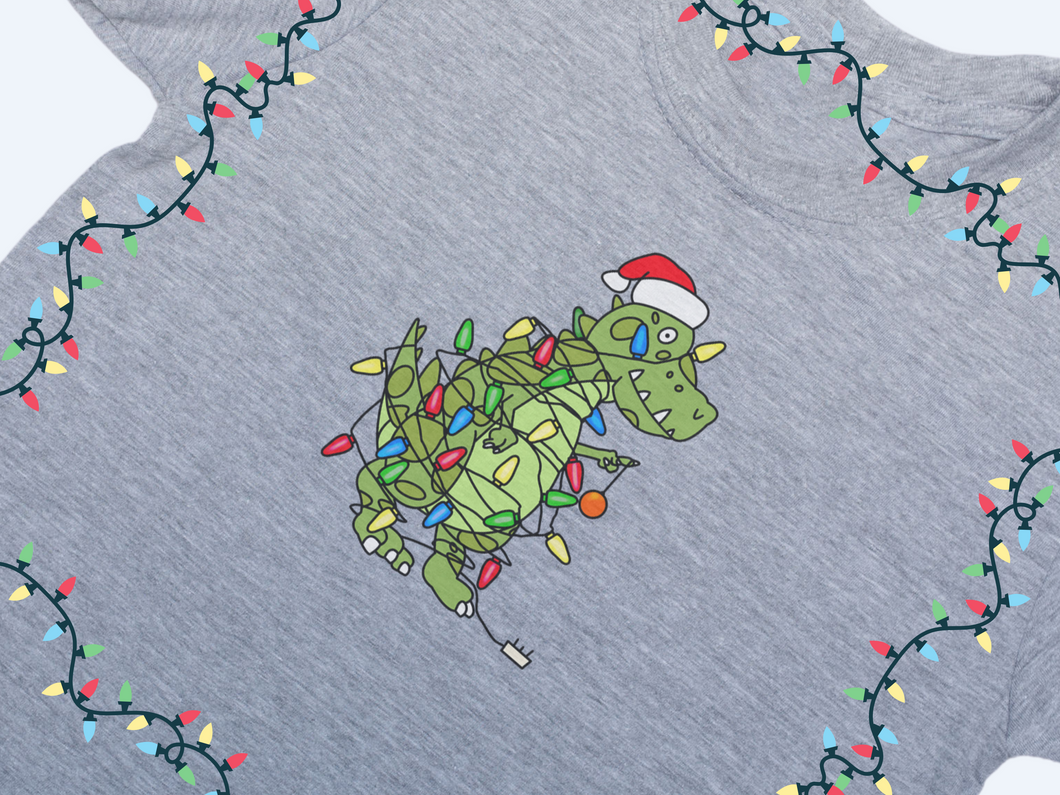 Christmas dinosaur Tree Rex