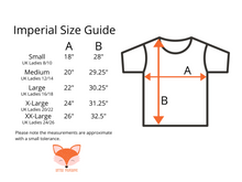 Load image into Gallery viewer, Adults imperial size guide