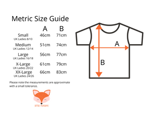 Adults metric size guide