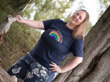 Load image into Gallery viewer, After every storm rainbow t-shirt for adults