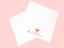 Load image into Gallery viewer, Reverse of the card, with white envelope included