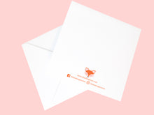 Load image into Gallery viewer, Back of the card, with matching white envelope