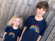 Load image into Gallery viewer, Rainbow of hope t-shirt and After every storm rainbow t-shirt