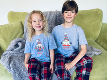 Load image into Gallery viewer, Personalised gonk Christmas pyjamas for children