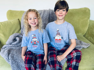 Personalised gonk Christmas pyjamas for children