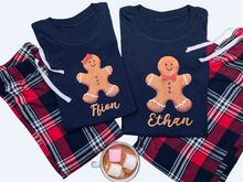 Load image into Gallery viewer, Gingerbread Christmas Family Matching Pyjamas