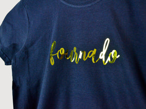 Fournado Slogan 4th Birthday T Shirt, close up