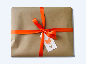 Beautifully gift wrapped t-shirt