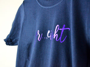 Gr... Eight Slogan 8th Birthday T Shirt, close up