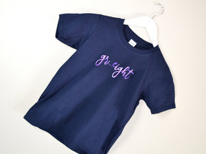 Gr... Eight Slogan 8th Birthday T Shirt, tilted image