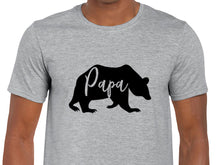 Load image into Gallery viewer, Daddy Papa Bear T-shirt