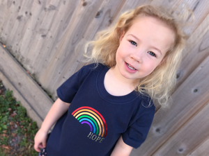 Rainbow of hope t-shirt