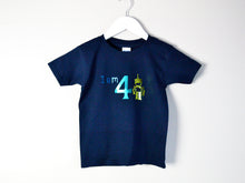 Load image into Gallery viewer, I am age robot birthday t-shirt