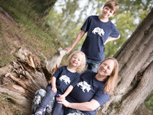 Load image into Gallery viewer, Big, Little and Mummy Bear T-shirts being modelled