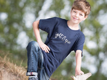 Load image into Gallery viewer, Eight &amp; Epic Slogan 3rd Birthday T Shirt, modelled