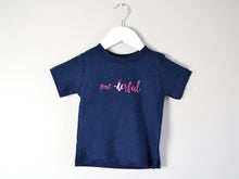 Load image into Gallery viewer, One-Derful Slogan 1st Birthday T-Shirt