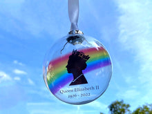 Load image into Gallery viewer, Rainbow Bauble Queen Elizabeth