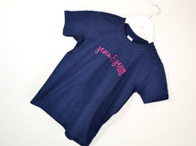 Load image into Gallery viewer, Seven &amp; Sassy Slogan 7th Birthday T Shirt, tilted image