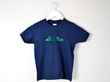 Load image into Gallery viewer, Wild &amp; three slogan 3rd birthday t-shirt